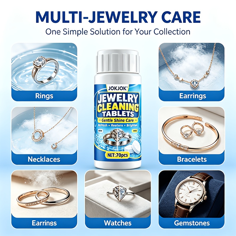 Jewellery Polishing Effervescent Tablets for All Jewellery